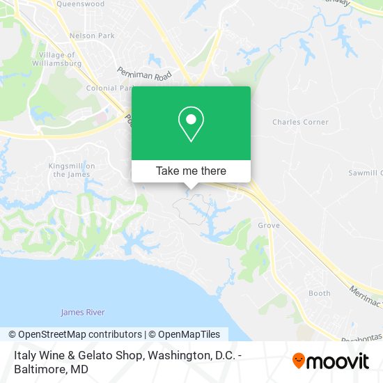 Italy Wine & Gelato Shop map