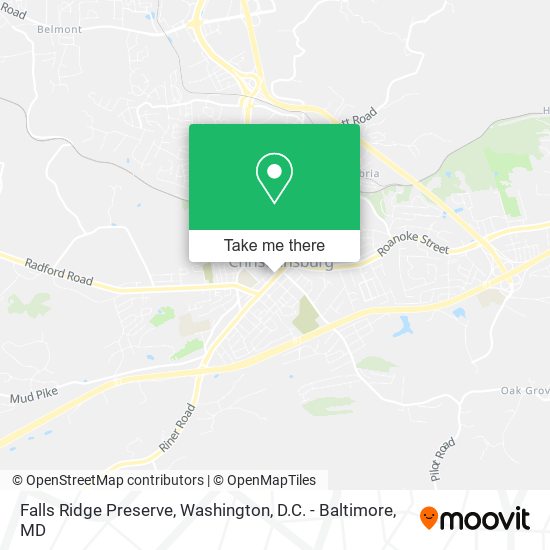 Mapa de Falls Ridge Preserve