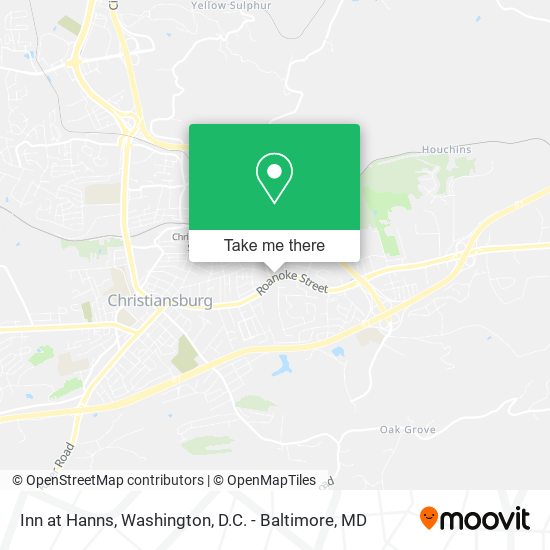 Inn at Hanns map