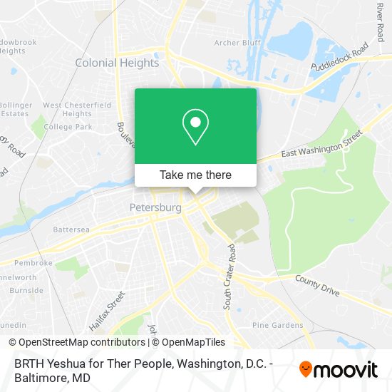 BRTH Yeshua for Ther People map