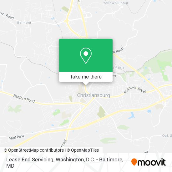Mapa de Lease End Servicing