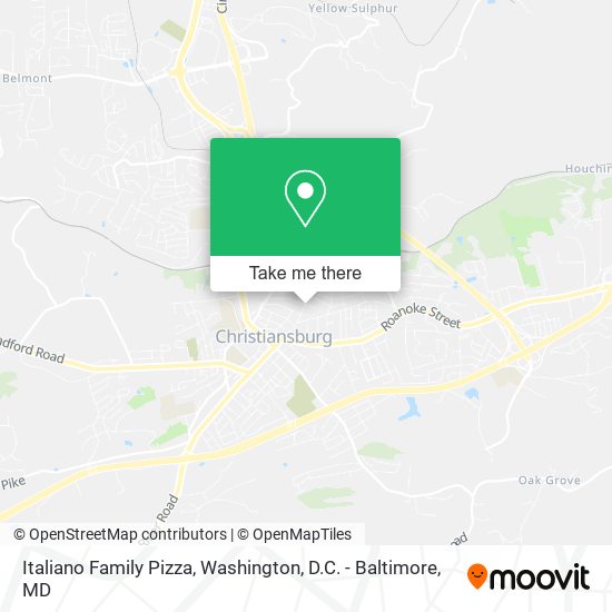 Italiano Family Pizza map
