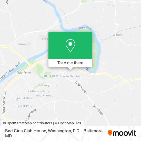 Bad Girls Club House map