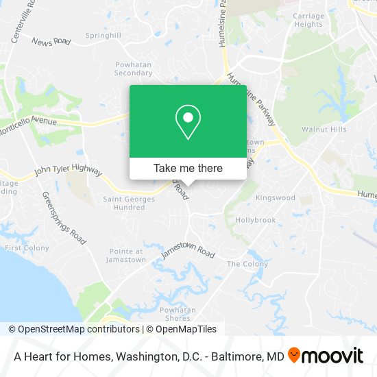 Mapa de A Heart for Homes