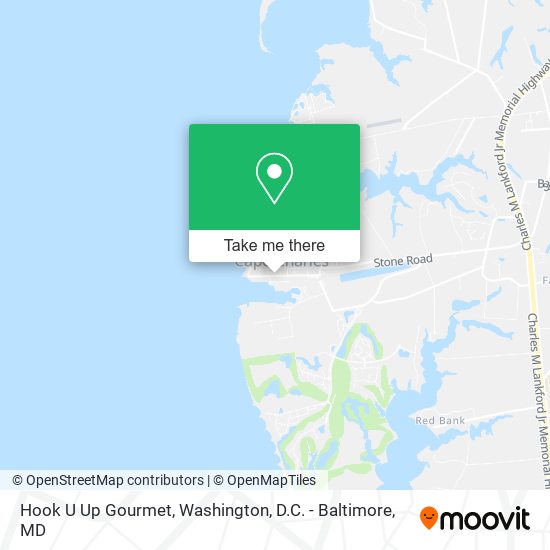 Mapa de Hook U Up Gourmet