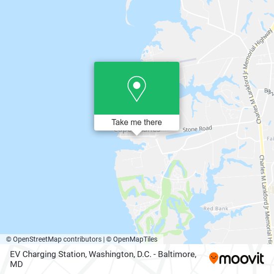 EV Charging Station map