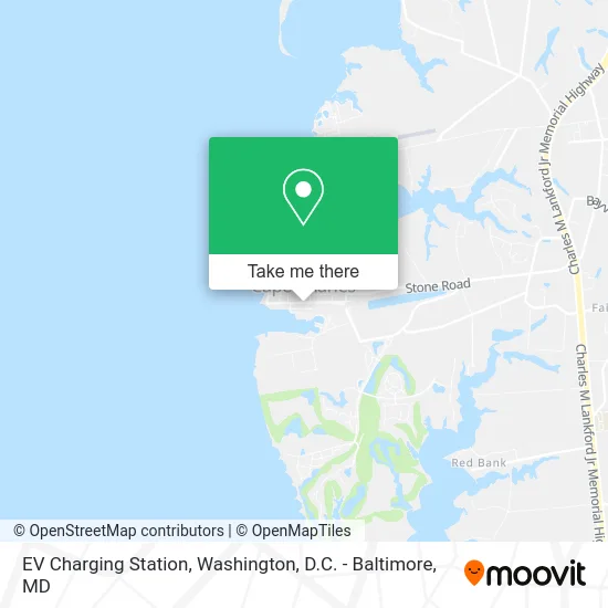 EV Charging Station map