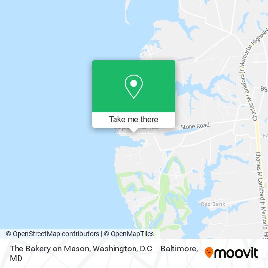 Mapa de The Bakery on Mason
