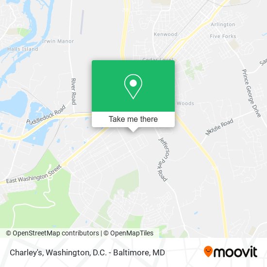 Charley's map