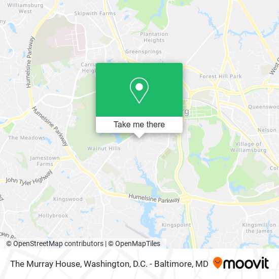 The Murray House map