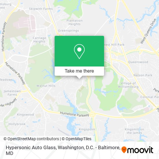 Mapa de Hypersonic Auto Glass