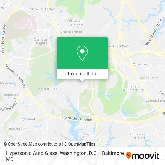 Hypersonic Auto Glass map