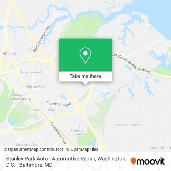 Mapa de Stanley Park Auto - Automotive Repair