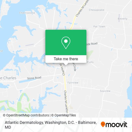 Atlantic Dermatology map
