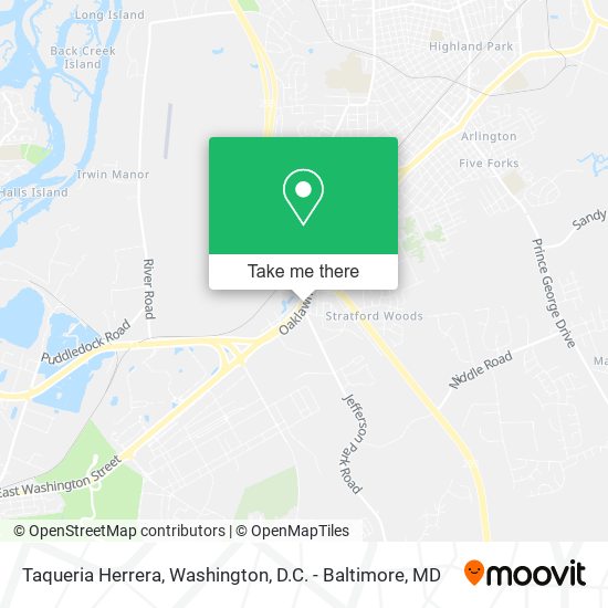 Taqueria Herrera map