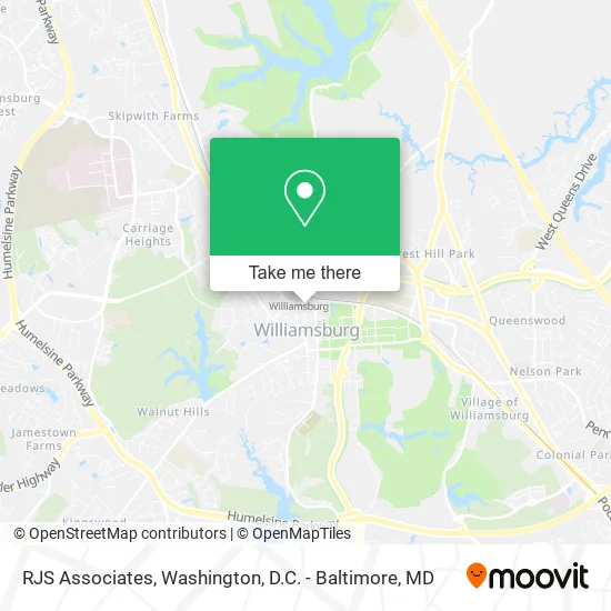 RJS Associates map
