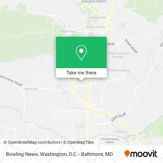 Bowling News map