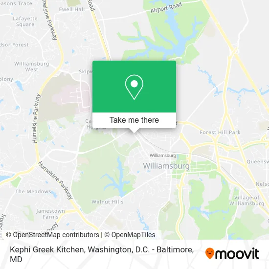 Kephi Greek Kitchen map