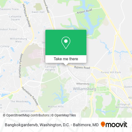 Bangkokgardenvb map
