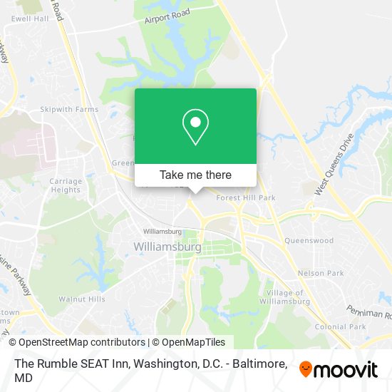 The Rumble SEAT Inn map