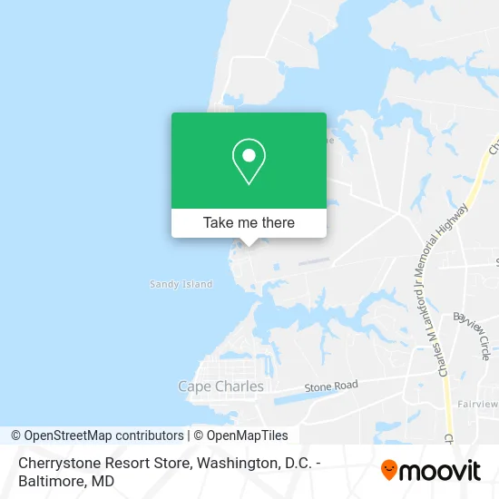 Cherrystone Resort Store map