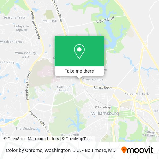 Color by Chrome map