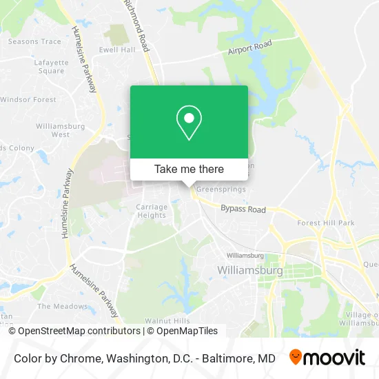Color by Chrome map