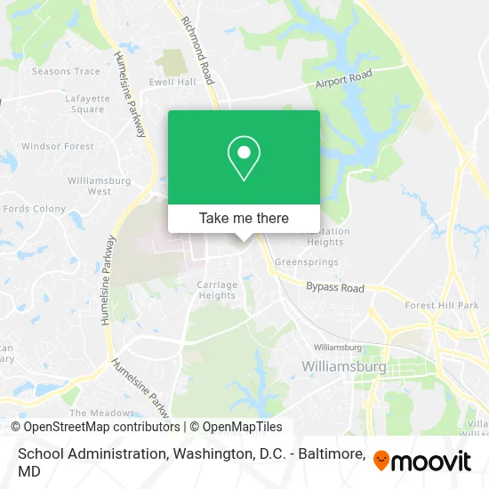 School Administration map