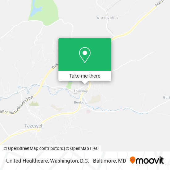 Mapa de United Healthcare