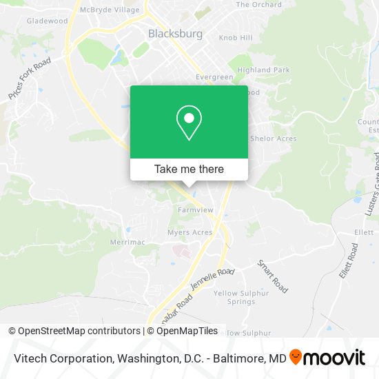 Vitech Corporation map