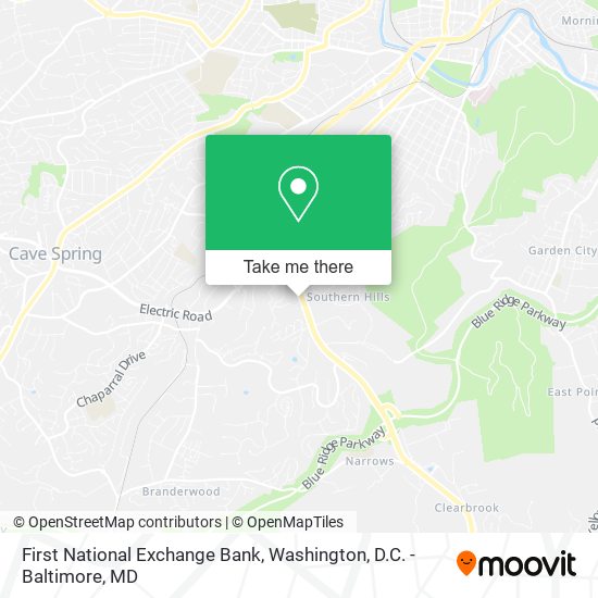 Mapa de First National Exchange Bank