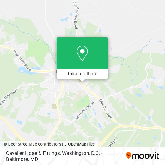 Mapa de Cavalier Hose & Fittings