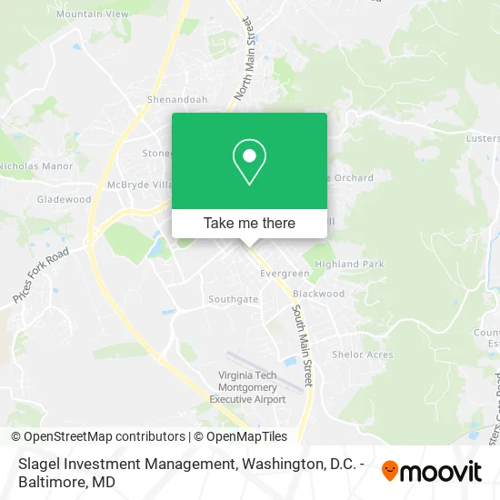 Mapa de Slagel Investment Management