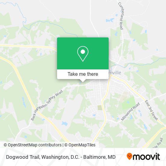 Dogwood Trail map