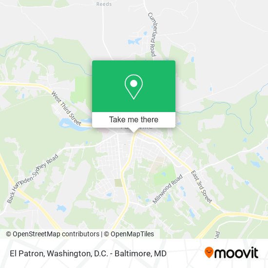 El Patron map