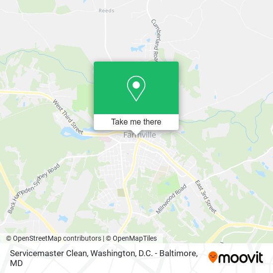 Mapa de Servicemaster Clean