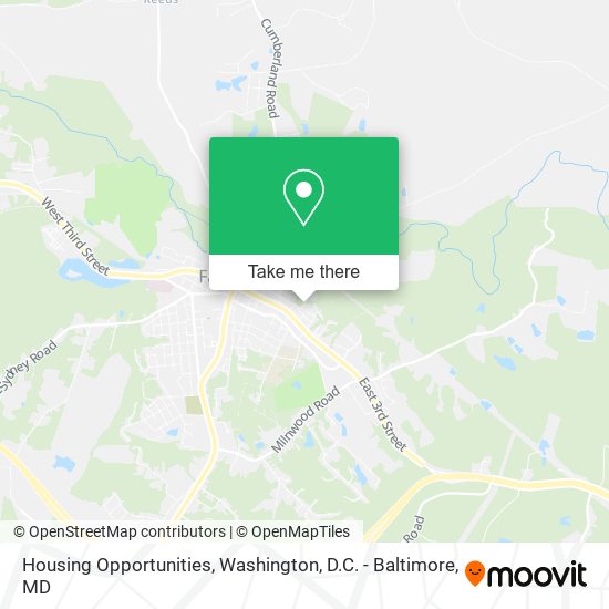 Mapa de Housing Opportunities