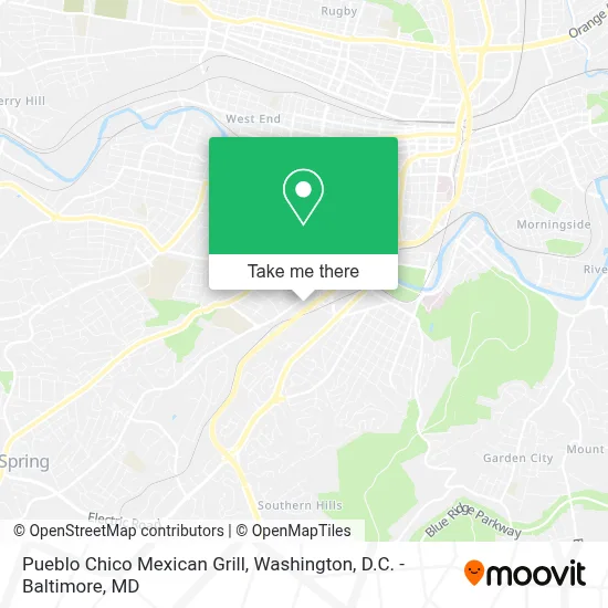 Pueblo Chico Mexican Grill map