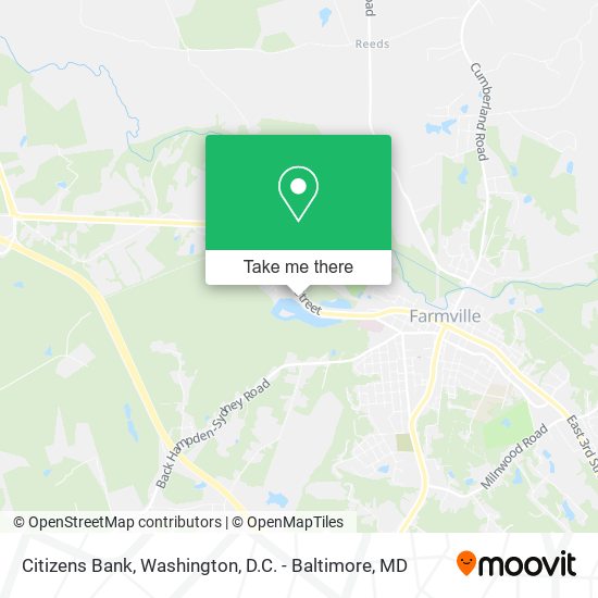 Citizens Bank map