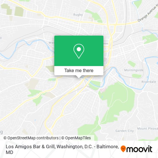 Los Amigos Bar & Grill map