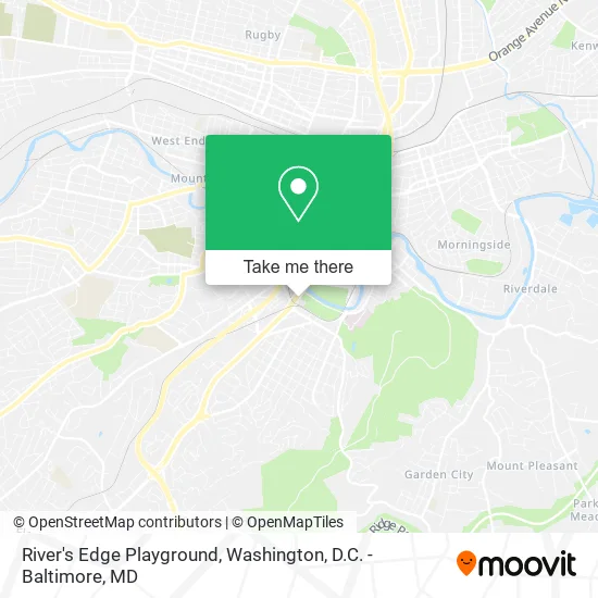 Mapa de River's Edge Playground