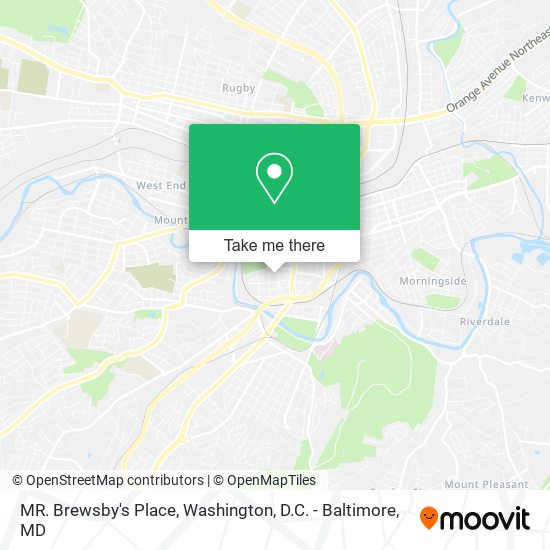 MR. Brewsby's Place map