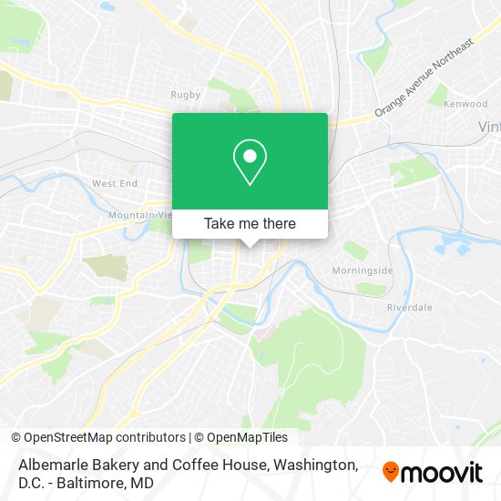Albemarle Bakery and Coffee House map