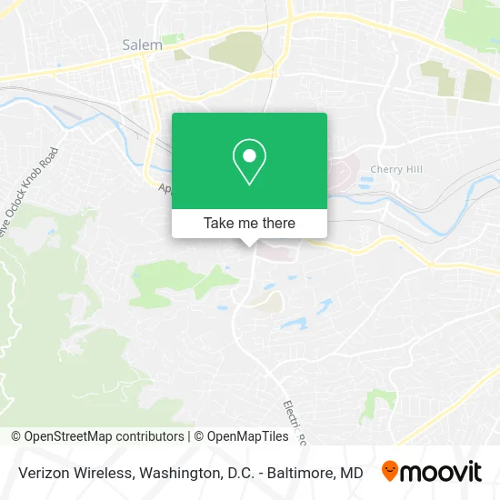 Verizon Wireless map