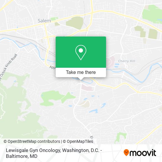 Lewisgale Gyn Oncology map