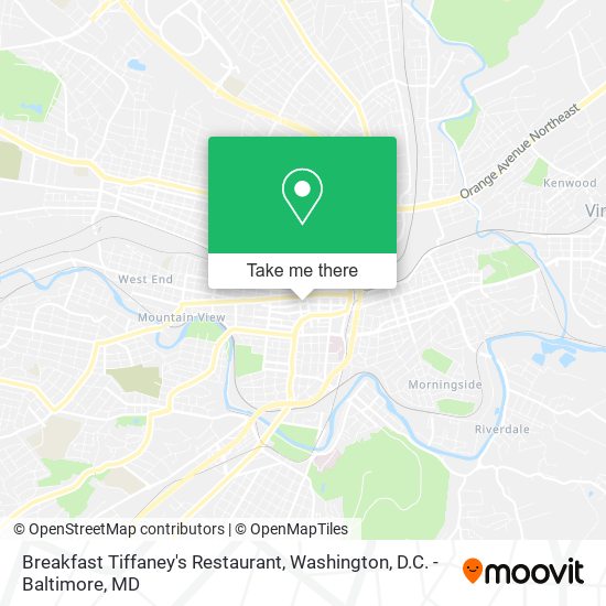 Breakfast Tiffaney's Restaurant map
