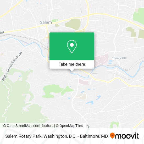 Mapa de Salem Rotary Park