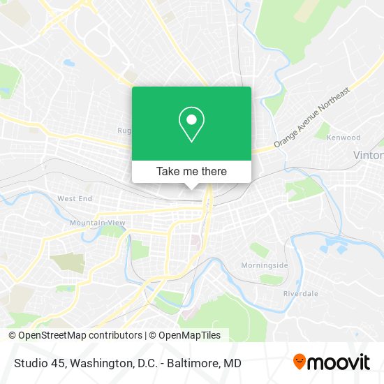 Studio 45 map
