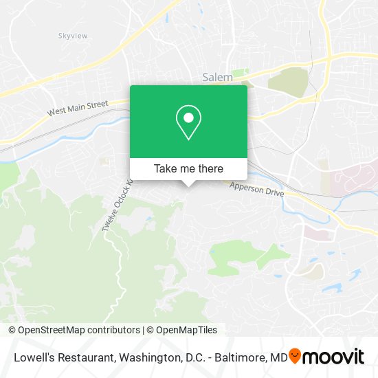 Lowell's Restaurant map