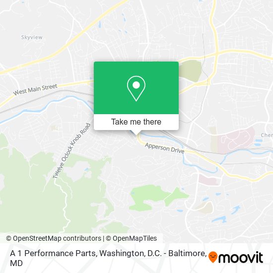 Mapa de A 1 Performance Parts